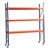 Mobile shelving 2420 high x 2000 long x 600 deep